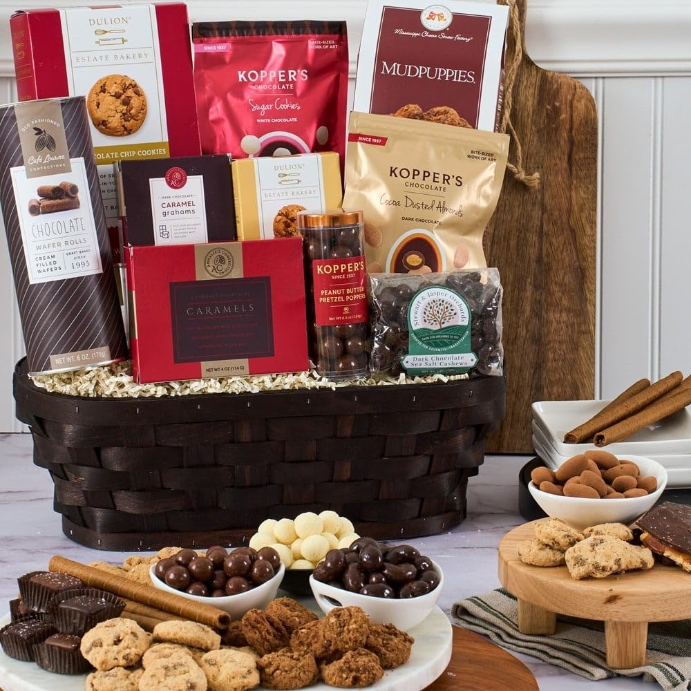 Amazon.com : Chocolate Gift Basket Premium of Chocolates, Cookies